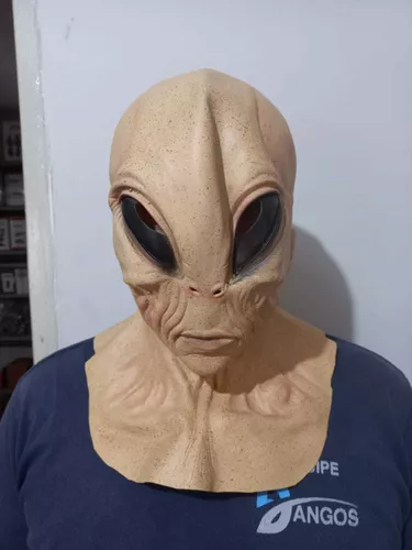 MÁSCARA ALIEN ALIENÍGENA E.T REALISTA COSPLAY – H2L COSPLAY