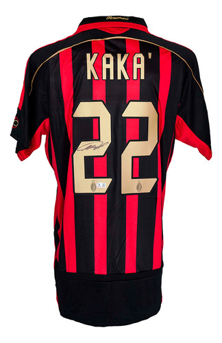 Playera Del Milan Firmada Por Kaká