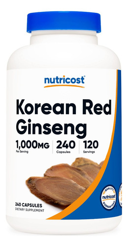 Ginseng 1000mg 240cap Nutricost