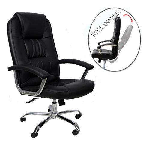 Sillon Relax Ejecutivo Oficina Metalico Pc Escritorio Silla