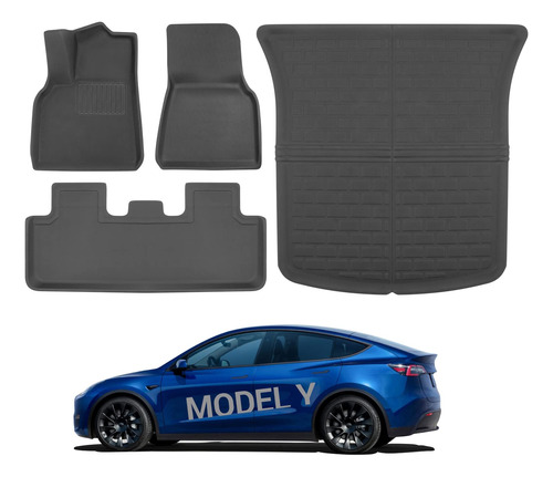 Motrobe Alfombrillas Tesla Modelo Y 3d Para Todo Tipo De Cli