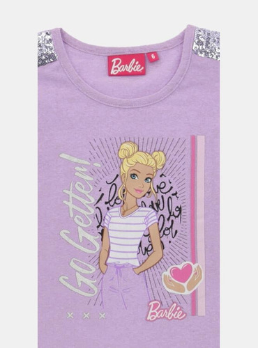 Polera Barbie Bbirss21003 Lila