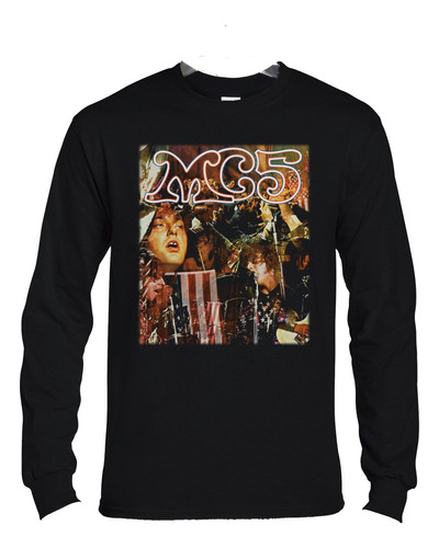 Polera Ml Mc5 Kick Out The Jams Rock Abominatron