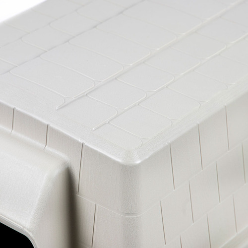 Casa Perro Impermeable Plastica Resistente 74x65x51 Cm