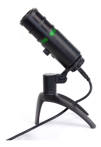 Microfone Usb Condenser Com Interface Reaper Fl Studio Armer