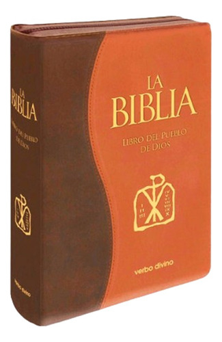 Biblia Libro Del Pueblo De Dios -cubiert Simipiel Con Cierre