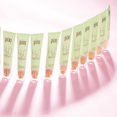 Gel Facial Colorido Pixi Beauty H2o Skintint 35 Ml De Cacau