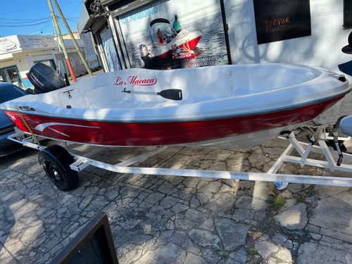 Imagen 3 de 9 de Bote Naval Center 450 + Motor Yamaha 40hp Arranque Manual