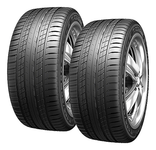 Paquete De 2 Llantas 295/35zr20 105y Xl Blackhawk Hiscend-h 