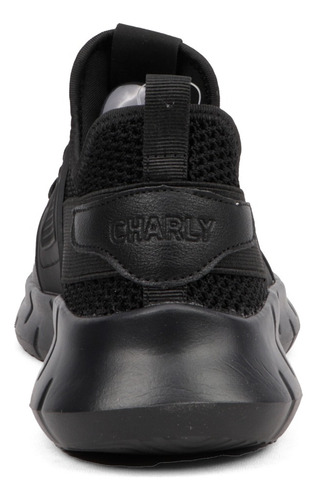 Tenis Deportivos Charly Hombre Entrenamiento Negro 1086209