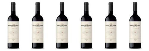 Botella De Vino Tinto Nieto Senetiner Malbec Doc 750ml X6u