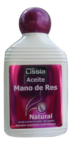 Aceite Mano De Res 220ml Lissia