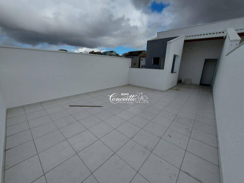 Imagem 3 de 13 de Cobertura Com 2 Dormitórios À Venda, 100 M² Por R$ 380.000,00 - Parque Capuava - Santo André/sp - Co0169