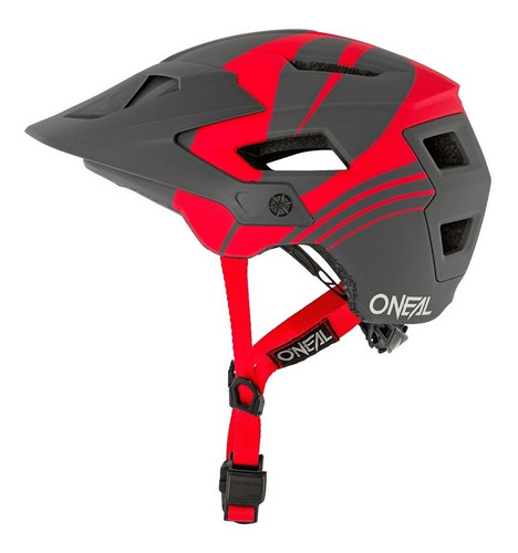 Imagen 1 de 6 de Casco Oneal Defender Nova Para Bicicleta Rojo