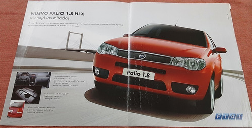 Publicidad Fiat Palio Hlx 1.8 (triple Hoja)