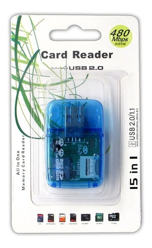 Lector De Tarjetas Todo En Uno Micro Sd / Sd - Usb