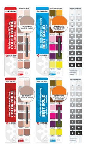 Venta De Pantone Html, Mxbrn-003, 4 Pantone Uno De 210 Y 14