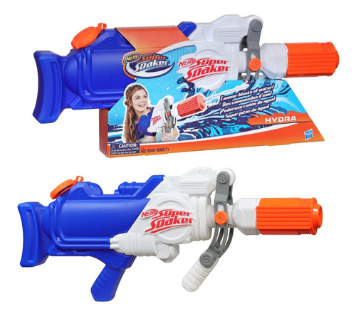 Supersoaker Nerf Hydra Water Blaster, Capacidad De Tanque D.