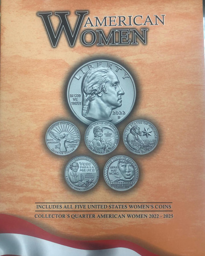 Album Monedas Estados Unidos Quarters Mujeres 2022 2025