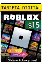 Comprar Roblox Gift Card Digital $15 Usd - Entrega Inmediata