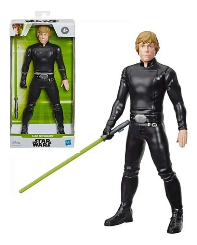 Luke Skywalker Figura Basica 23cm Con Sable De Luz Star Wars