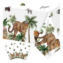 Comprar Manteles De Safari De La Jungla De Haimimall, Cubiertas De M