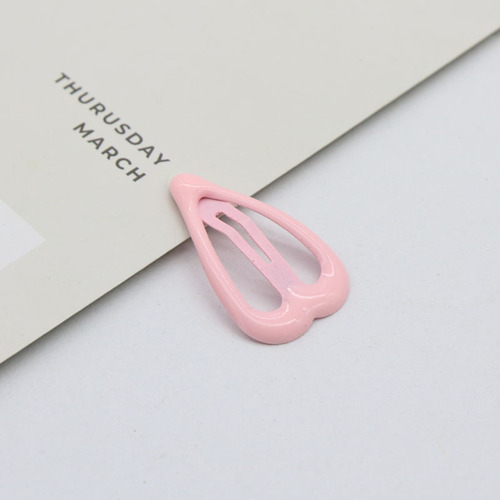 Horquilla De Estilo Coreano Que Gotea Pintura, Clip Lateral