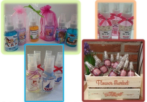 Souvenirs Perfume Textil 60cc Personalizado X30