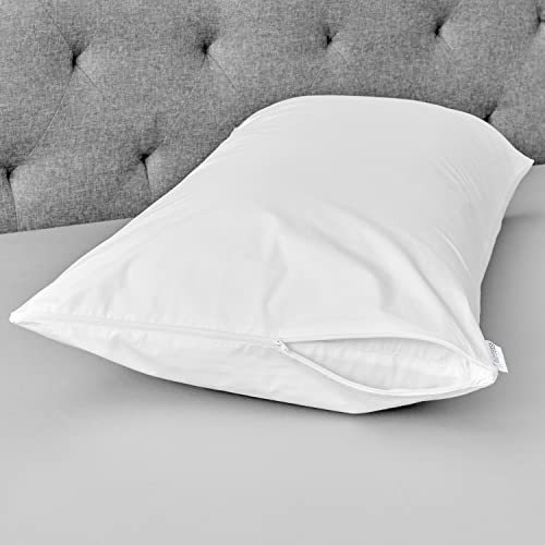 Protector De Almohada Aller-ease Lavable Con Agua Caliente,