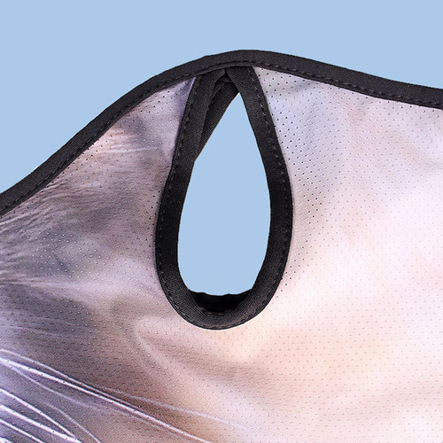 3 De Cuello Con Máscara Facial De Animales Para Gato
