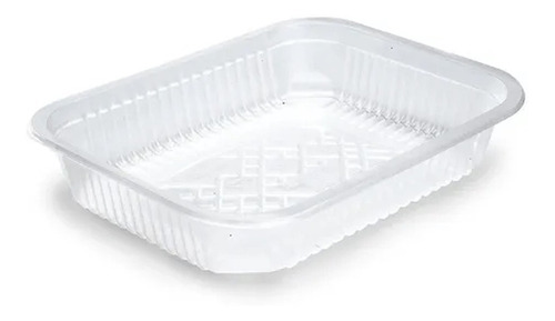 Bandeja Microondas Plastica Descartable 101 Delivery X 100