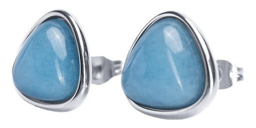Aretes Acero Inoxidable Mujer Cuarzos, Mamá Luckyly