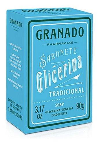 Granado Sabonete Vegetal De Glicerina Tradicional 90g