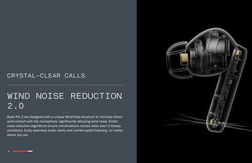 Fone Cmf By Nothing Buds Pro2 Cancelamento Híbrido 50db Ldac