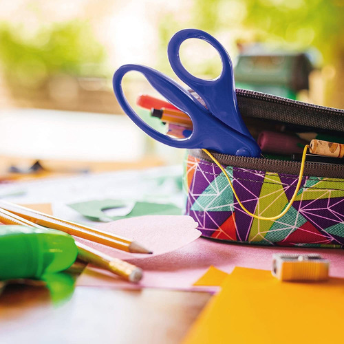 Fiskars Tijeras Clasicas Para Niños 5 Pulgadas Color Rec