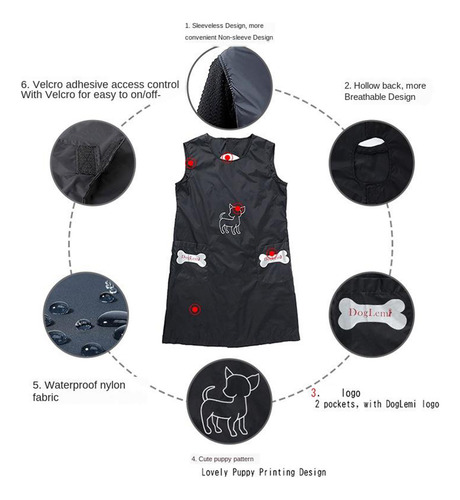 2x Delantal Impermeable Para Aseo De Mascotas Pet Babero
