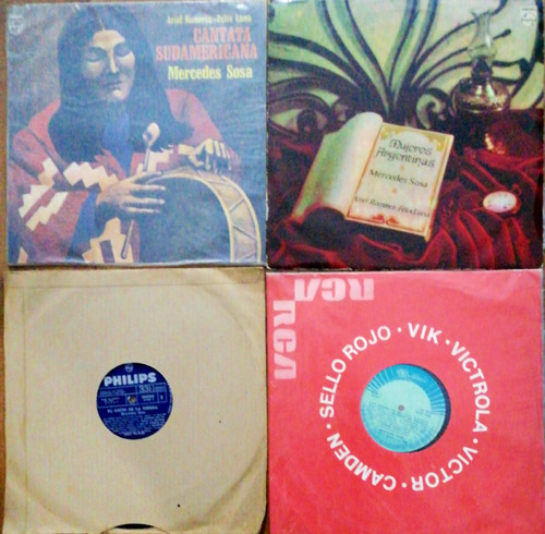 Mercedes Sosa Cantata Sudamericana+ 3 Folklore Disco Vinilo 