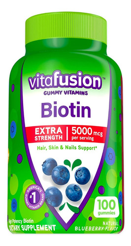 Vitafusion Fuerza Extra Biotin 