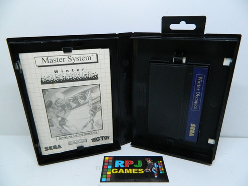 Winter Olympics Original P/ Master System - Loja Fisica Rj (Usado)