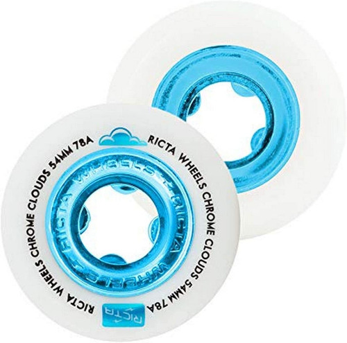 Ric A Sof Cruis Ruedas De Ska E 54mm Chrome S 78a Az...