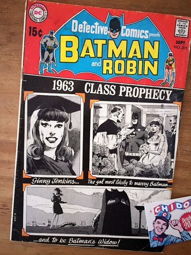Comic - Detective Comics #391 Batman Neal Adams