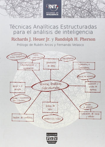 Tecnicas Analiticas Estructuradas Para El Análisis De Inteligenci A, De Pherson, Randolph H.;heuer, Richards J.. Editorial Plaza Y Valdés Editores, Tapa Blanda En Español, 2015