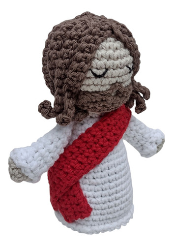 Jesús Muñeco Tejido Amigurumi 15 Cm