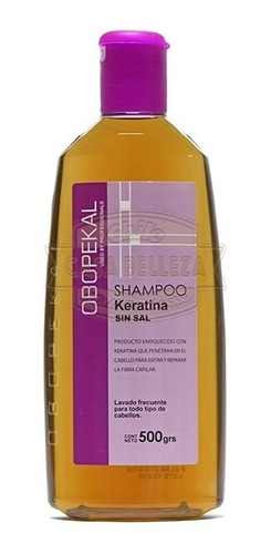 Obopekal Shampoo Keratina Sin Sal 500gr