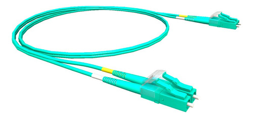 Jumper Lc-lc Multimodo 50/125 Om3 Duplex De 2m Riser De 2mm (Usado)