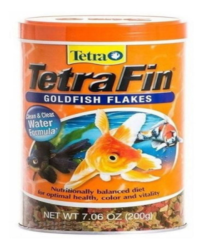 Alimento Para Peces Goldfish 62grs Tetrafin Escamas