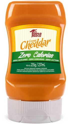 Creme Cheddar 235g - Mrs Taste - Zero Lactose/gordura/açucar