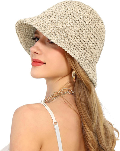 2024 Sombrero De Paja Para Mujer Sombreros De Sol De Verano