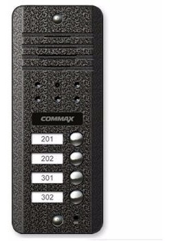 Imagen 4 de 8 de Commax Portero Visor 4 Departamentos Timbres Ph 43k 4dc