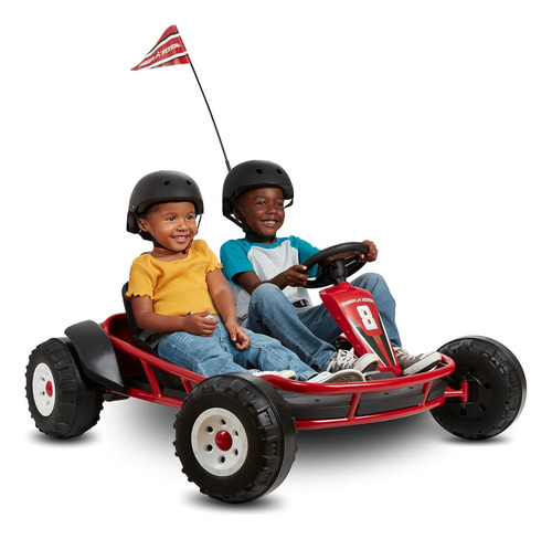 Carro Electrico Radio Flyer Ultimate Go-kart 2 Asientos 24v